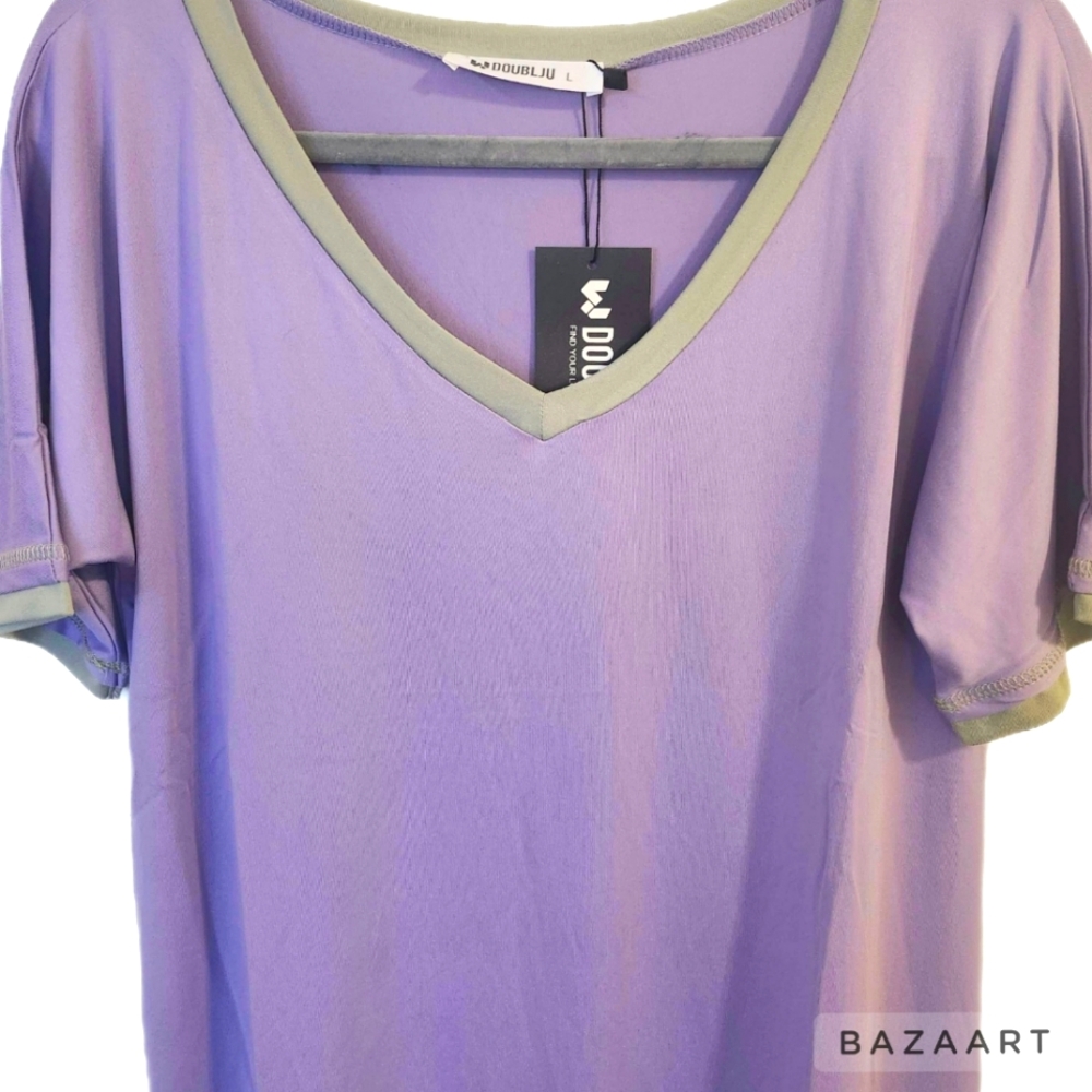 NWT ☆ Comfy Purple Sleep Shirt - Picture 5 of 7